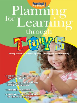 cover image of Planning for Learning through Toys